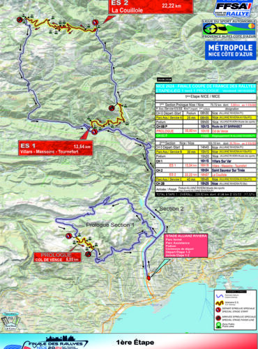 Final Rallye 2024 ETAPE 1 NICE